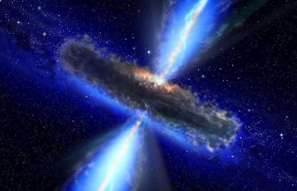 Dvanáct miliard světelných let od Země objevila NASA obrovskou zásobárnu vody, která obsahuje 140 000 miliardkrát více vody než na Zemi