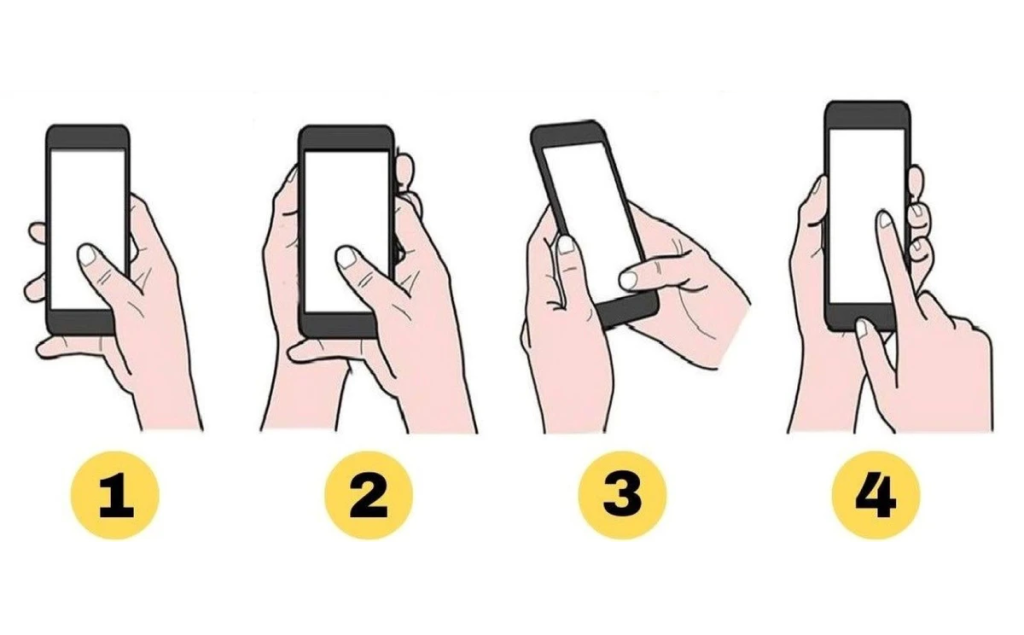 Test osobnosti: způsob, jakým držíte telefon, odhaluje skryté rysy vaší povahy