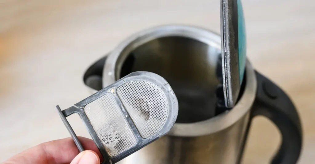 Ani ocet, ani jedlá soda: správný způsob odstranění vodního kamene z rychlovarné konvice