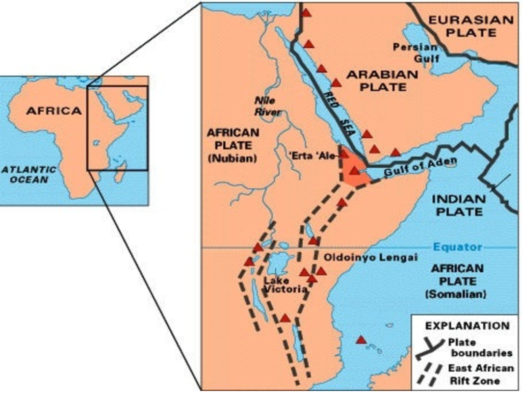 Geologové zjistili, že zlom v zemské kůře by mohl vytvořit nový oceán, což je jev, který nemá ve světě obdoby