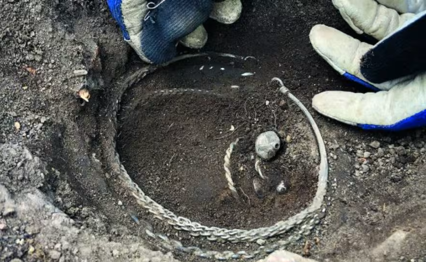 Na farmě byl objeven vikingský poklad, který ležel pod zemí více než 1000 let
